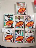 7 Sealed 1981 Topps NFL trading card packs