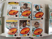 6 Sealed 1981 Topps NFL trading card packs