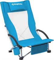 KINGCAMP Low Folding Camping Chair