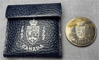1867-1967 Large Canadian Silver Coin See Photos