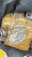 Pond stone -4 bags