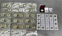 Silver Coins, Silver Certificates, Proof Coins