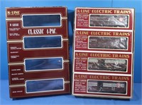 NIB K-Line Electric Trains O-Gauge Classic 4-pack
