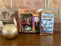 Harry Potter Ornaments, Trading Cards, Toy Snitch