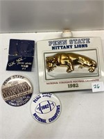 PENN STATE NITTANY LIONS 1982 CHAMPIONS DECANTER