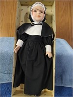 Porcelain Nun Doll - 14" - New