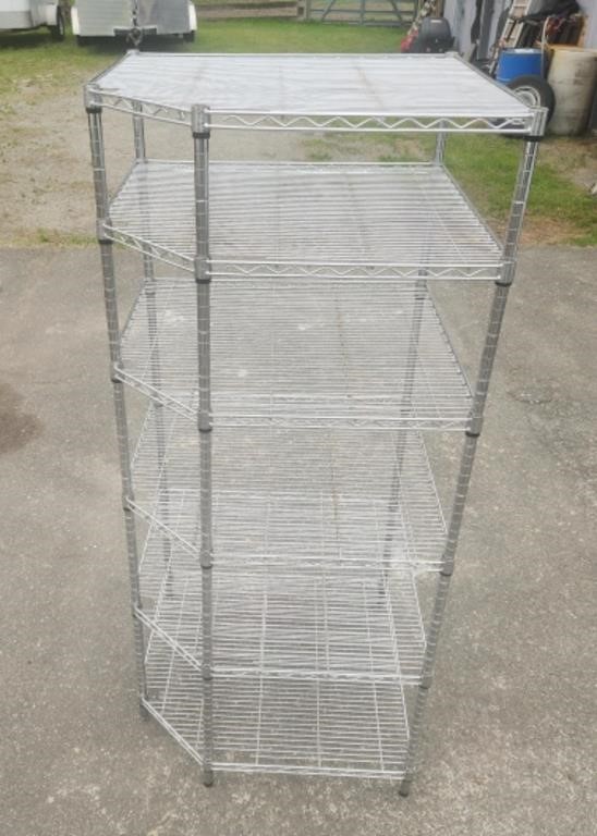 6 Shelf Wire Rack 33×33×6'T