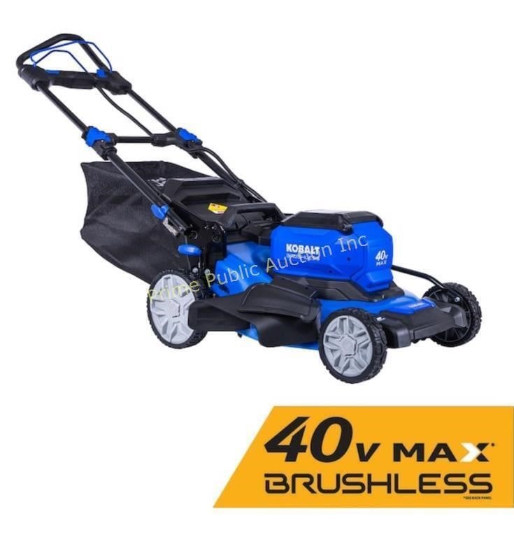 Kobalt $454 Retail 20" Cordless 6Ah NEW Lawn Mower