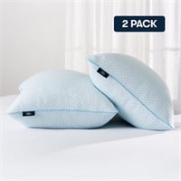 B3350  BEAUTYPEAK Serta Cool Blue Foam Pillow, 20i