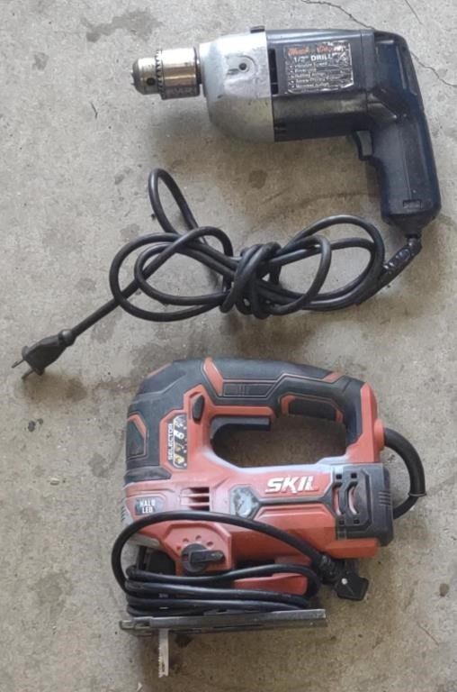 Black&Decker 1/2" Corded Drill (Model 7277) &