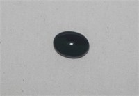2.26ct Oval Cabochon Play-of-Color Black Opal