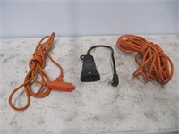 EXTENSION CORD & GE TIMER LOT