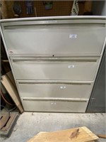 Lateral File Cabinet and Contents