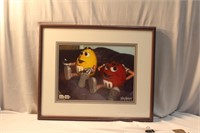 A Framed Will Vinton M&M Print