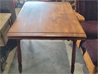 Wavy French Style Wood Dining Table