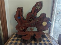 Large Wooden Mormon Clock -