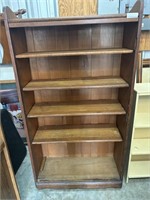 Antique Wooden Merchandising Cabinet