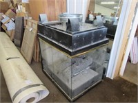 3 Glass Sided Gas Fireplace