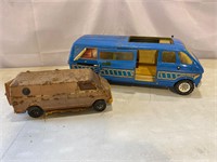 Dodge Street Van & Tonka Skyline Van