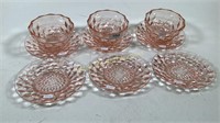 Vintage Lot Of Depression Glass Dishes