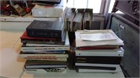Assorted Books, Tractor Manuals, Magazines, VHS