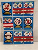 1987 Fleer Baseball Stickers