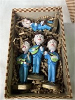 The Beatles small statues 3.75”H