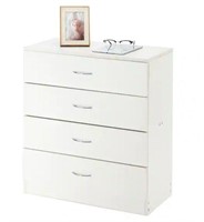 Chest of 4 Drawers in White