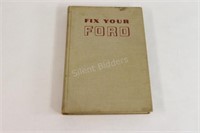 1958 - Ford Fix Your Car Book - Part One
