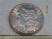 1890 Morgan Silver Dollar Coin