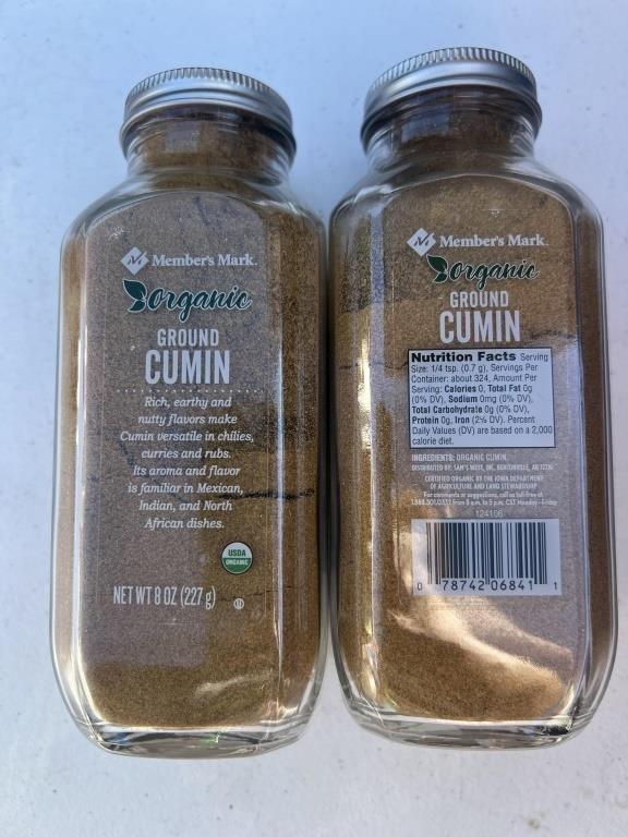 2 Set of Ground Cumin (8oz)