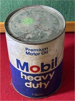 Unopened Quart of Mobile Oil