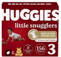 Huggies Little Snugglers Sz 3 156 Count