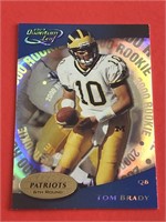 2000 Quantum Leaf Tom Brady Rookie Card