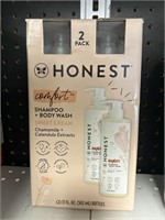 Honest shampoo & body wash 2-17 fl oz