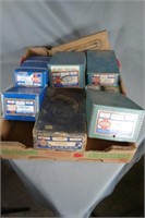 Lot Blue Grass hardware boxes