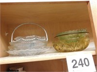 Glass bowls of all sizes