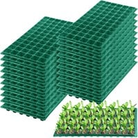 5 Pack 72 Cell Seed Starter Tray  Green.