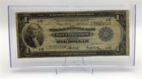 1918 $1 Large San Francisco Federal Reserve Note