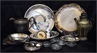 Group of Vintage Silver-plate Serving & Table Ware