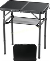 Aluminum Camping Table 23x15.7  Adjustable