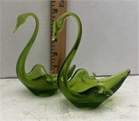 Swan candle holder