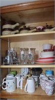 Contents of 3 Shelves-Kitchen Lot