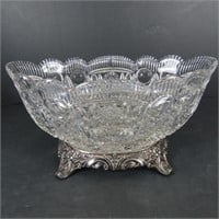 Crystal Bowl on stand