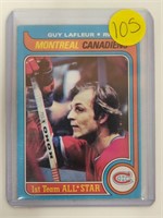 1979 OPC GUY LAFLEUR HOCKEY CARD #200