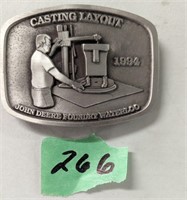 JD CASTING LAYOUT B. BUCKLE