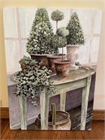 Topiaries Print In Canvas By J.A. Brooks