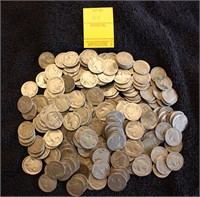 220 worn Buffalo nickels