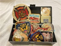 Box of Vintage Patches