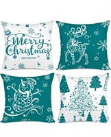 2 pcs Artmag Christmas Pillow Covers 30x50 Set of